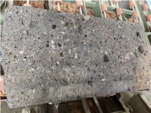 Grey Stone Slab Ceppo Conglomerate Slab For Floor Tile