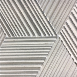 Interior Stone Laser Low Relief Marble Wall Relief Sculpture