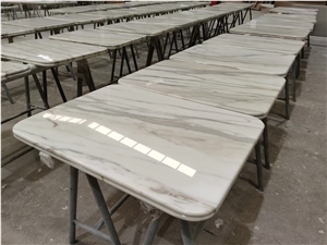 Marble Interior Round Dining Table Stone Home Cafe Furniture