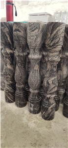 Outdoor Stone Car Parking Ball Granite G654 Parking Barriers