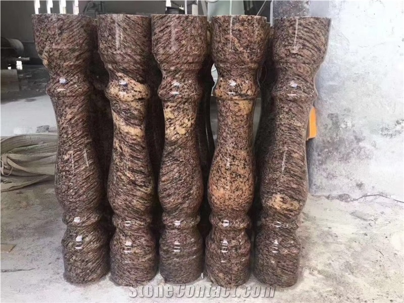 Outdoor Stone Car Parking Ball Granite G654 Parking Barriers