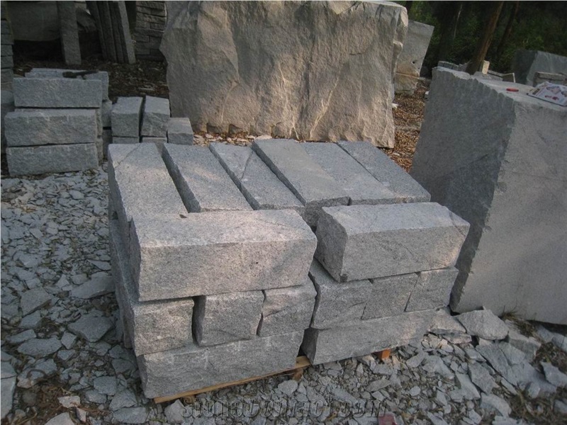 Polished Roadside Kerb Stone Granite Landscaping Edging Kerb