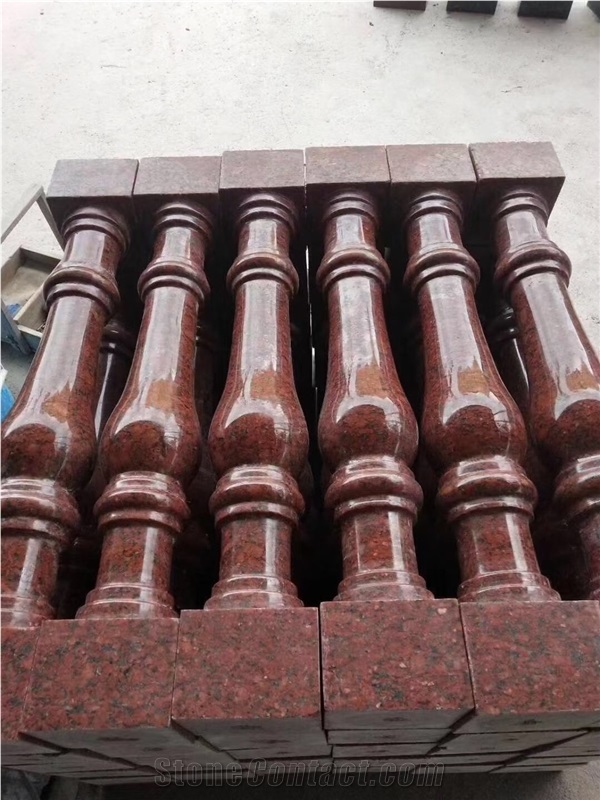 Stone Design Balcony Balustrade Granite Stair Balusters Rail
