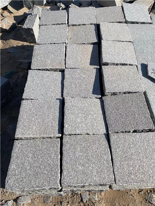 Stone Garden Pavement Granite Flamed Stepping Stone Walkway