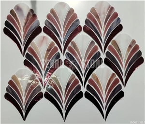 300*300Mm Multi Colors Mixed Art Glass Mosaic Tiles