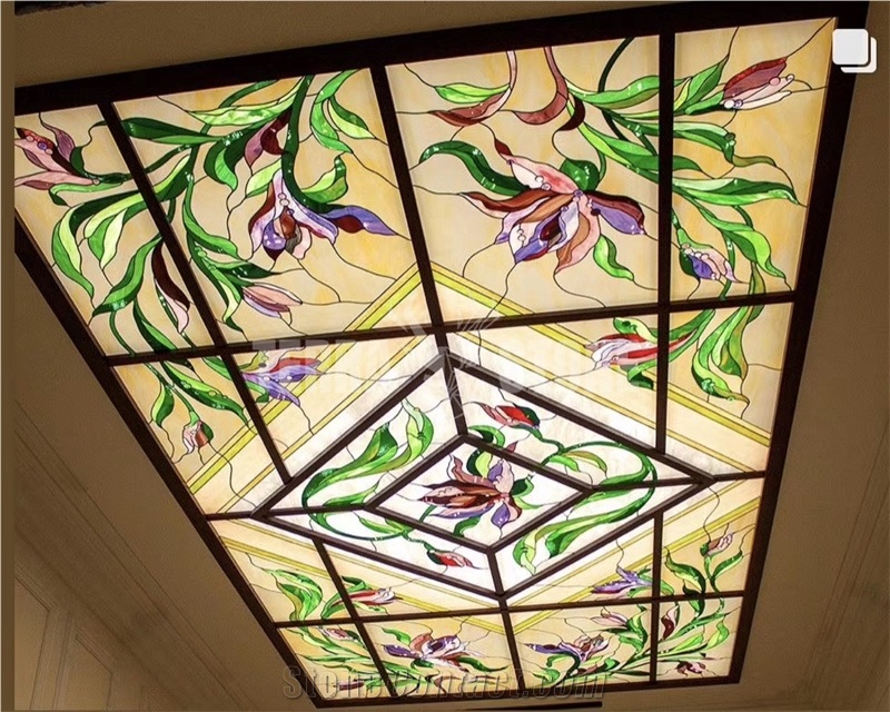 Customized Mosaic Pattern Glass Tile Art Wall Mural Glass Mosaic Pictures
