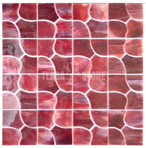 Design Tile Stained Glass Mosaic For Kitchen Backsplash