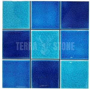 Fashion 300*300Mm Swimming Pool Mosaic Tile For Pool