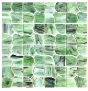 Glass Kitchen Backsplash Bathroom Stained Mosaic Tile