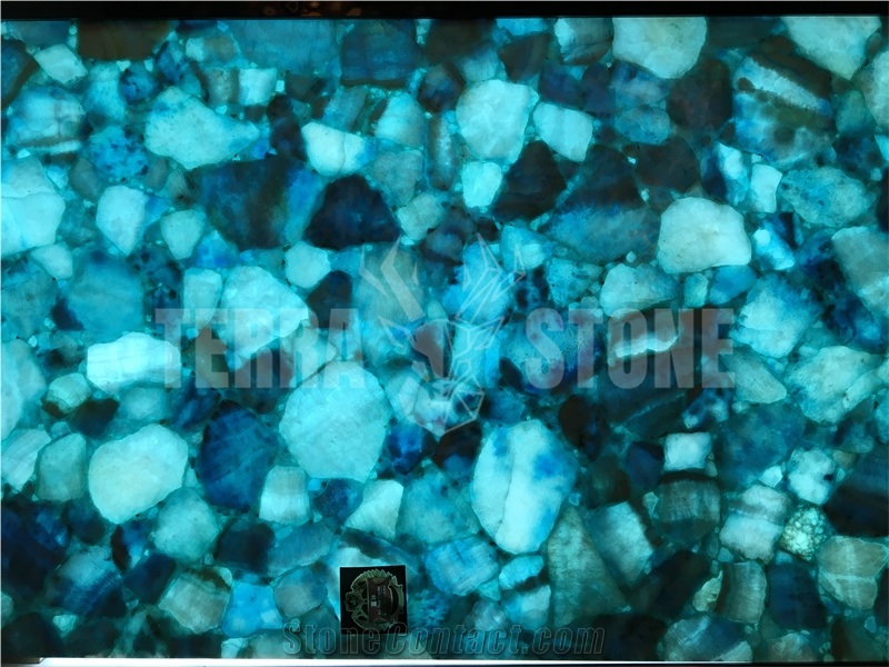Green Semiprecious Stone Slabs Panels Stone Wall Tiles
