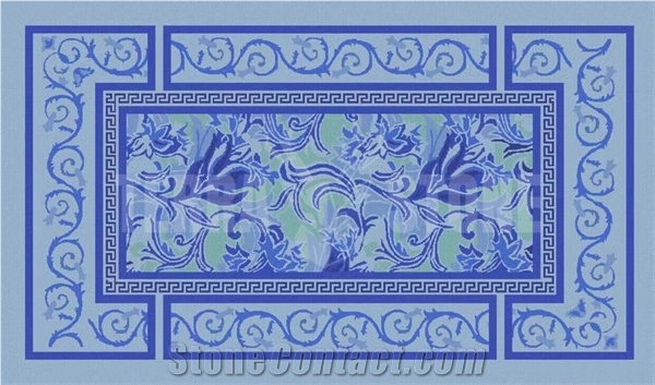 Mozaik Mural 48X48mm Swimming Pool Ceramic Tiles Mosaics