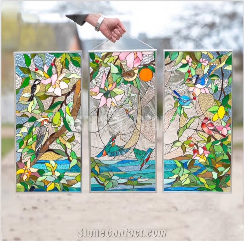 Religious Glass Mosaic Church Mosaic Pattern