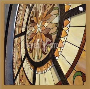 Religious Glass Mosaic Church Mosaic Pattern
