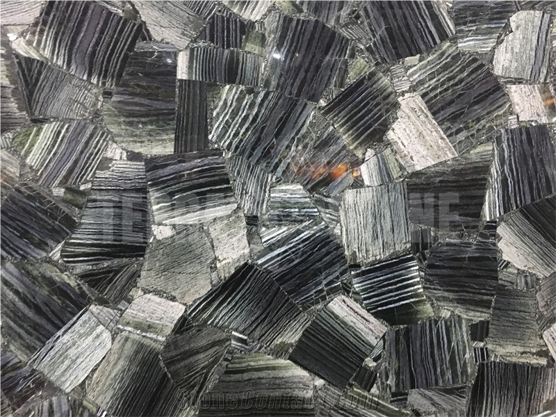 Silver Line Grey Semi Precious Stone Wall Tiles And Slabs