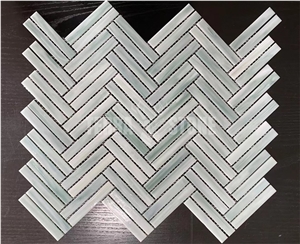 Stained Glass Herringbone Tile Mosaic Patterns For Wall Stained Glass Herringbone Tile Mosaic Patterns For Wall