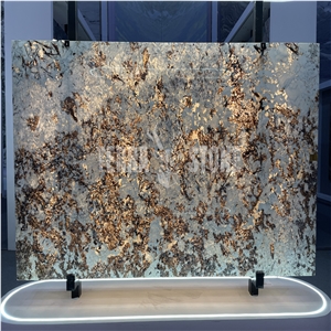 Attractive Gold Luxury Stone Backlit Translucent Wall Panel Attractive Gold Luxury Stone Backlit Translucent Wall Panel