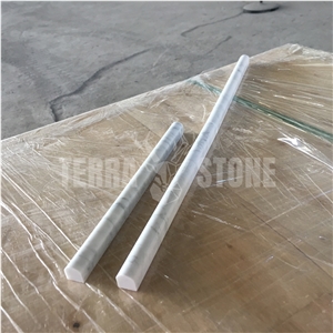 Border Moulding Carrara White Marble Trim Bullnose