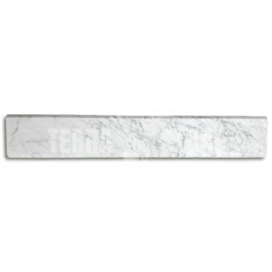 Carrara White Marble 6X36 Saddle Threshold Beveled Tile