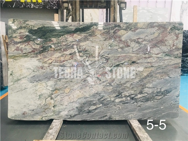 China Purple Marble Slab Polished For Floor