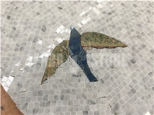 Handmade Mosaic Designs Murals Birds Patterns Marble Art Mosaic Wall Picture