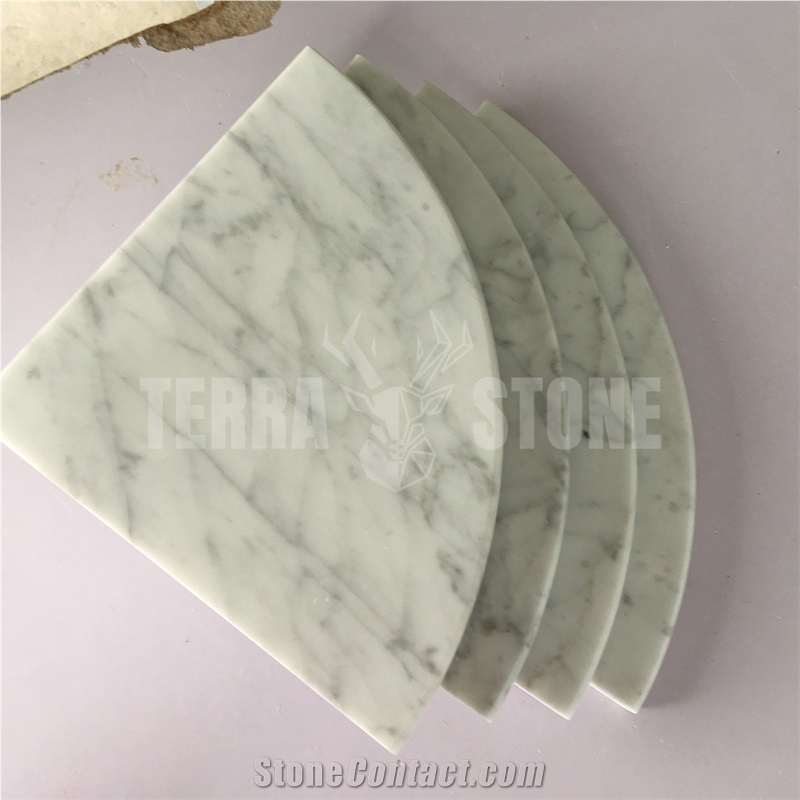 Modern Floating Wall Marble Shelf Bracket Triangle Design