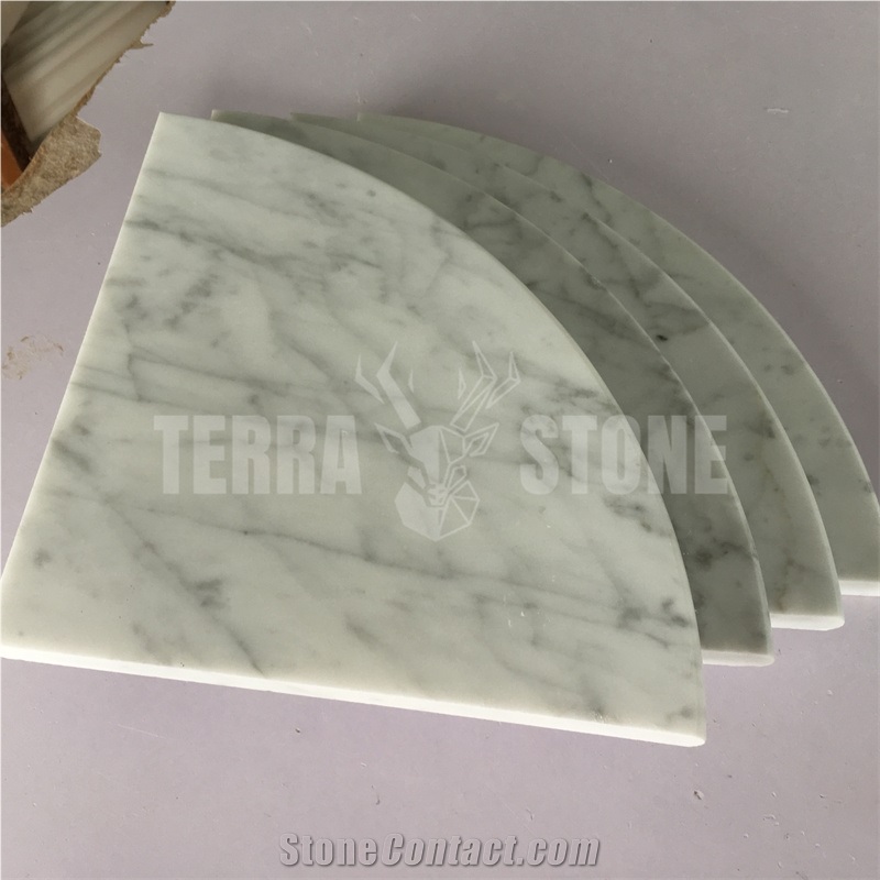 Modern Floating Wall Marble Shelf Bracket Triangle Design