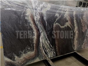 Purple Landscape Marble Slab And Tile Polished For Wall Purple Landscape Marble Slab And Tile Polished For Wall