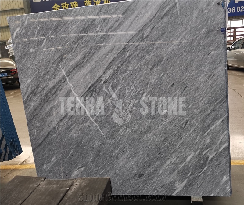 Rome Gray, Roman Ash Grey Marble Tiles & Slabs