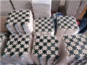 Green Marble Interior Mosaic Tiles