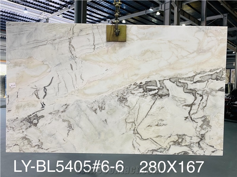 High Quality Polished Caribbean Island Marble Countertop