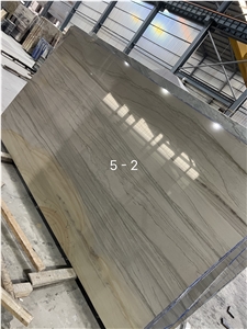 High Quality Polished Piano Grey Quartzite Slabs