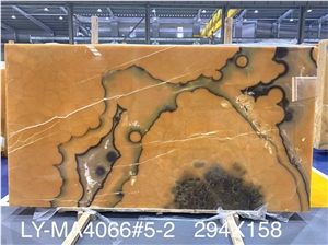 New Arrival Polished Agate Onyx Orange Onyx Slabs