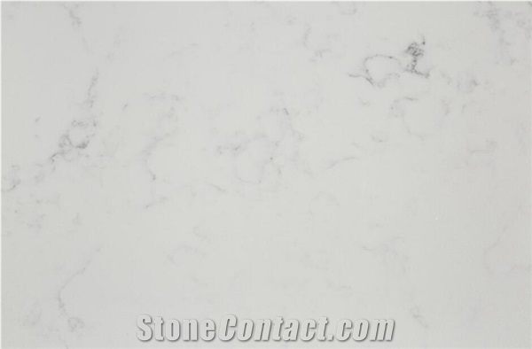 Bianco Carrara Quartz Stone Slabs Bianco White Quartz