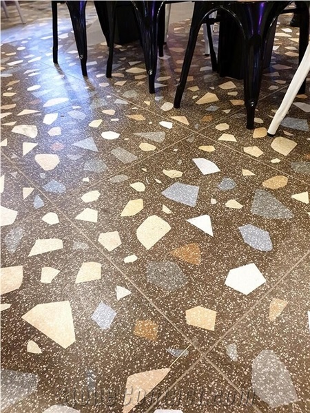 Colorful Terrazzo Pattern Terrazzo Waterjet Pattern
