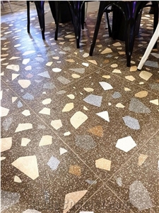 Colorful Terrazzo Pattern Terrazzo Waterjet Pattern