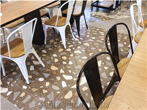 Colorful Terrazzo Pattern Terrazzo Waterjet Pattern