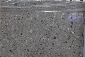 Concrete Grey Terrazzo Cement Floor Commercial Solid Surface