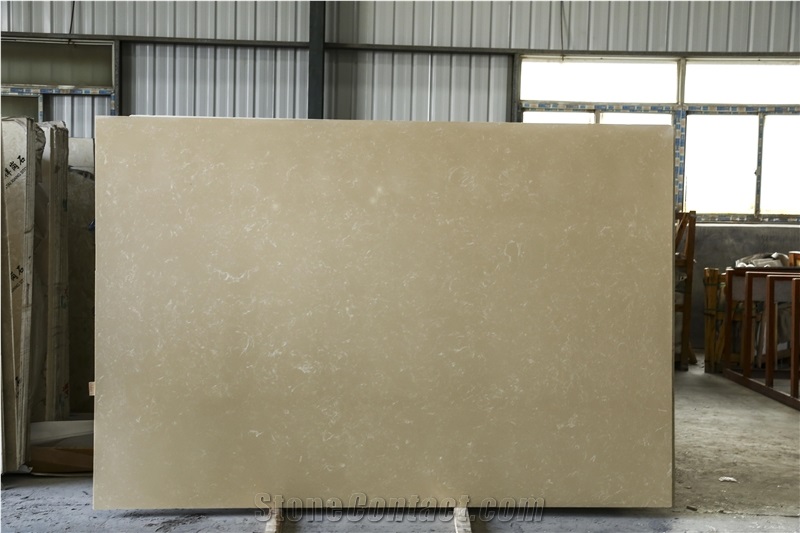 Crema Marfil Botticino Engineered Marble Artificial Marble