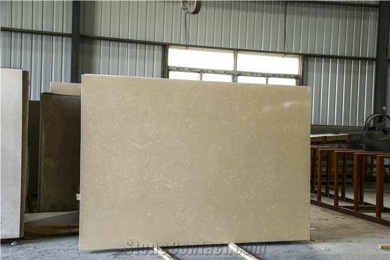 Crema Marfil Botticino Engineered Marble Artificial Marble