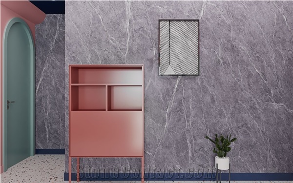 Grey Sintered Stone Slab