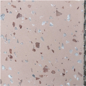 Middle East Pink Terrazzo Wholesale Terrazzo White Stone