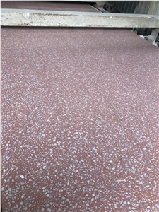 Wholesale Diamond Pink Terrazzo Red Terrazzo Solid Stone