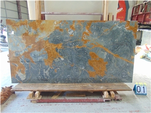 Blue Grey Onyx Slab