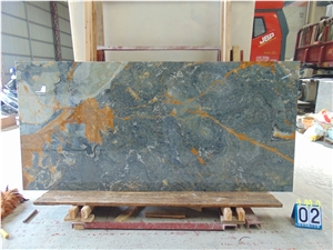 Blue Grey Onyx Slab