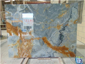 Blue Grey Onyx Slab
