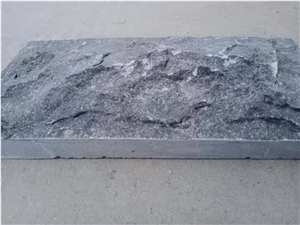 Bluestone Black Stone Mushroom Stone Outdoor Spilit Face