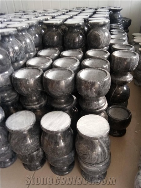 Carrara White Marble Garlic Sprout Pestles Mortars Stone