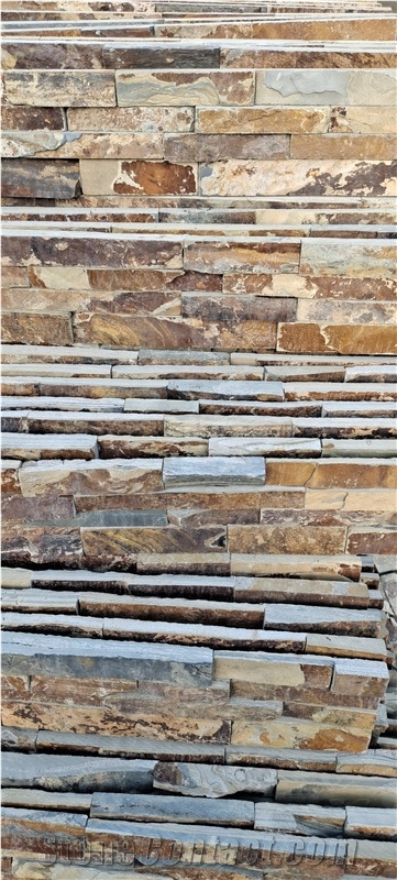 China Cheap Price Rusty Slate Ledger Stone Culture Stone