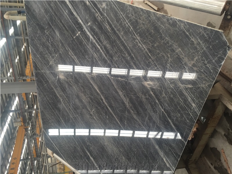 China Royal Grey Marble Slab