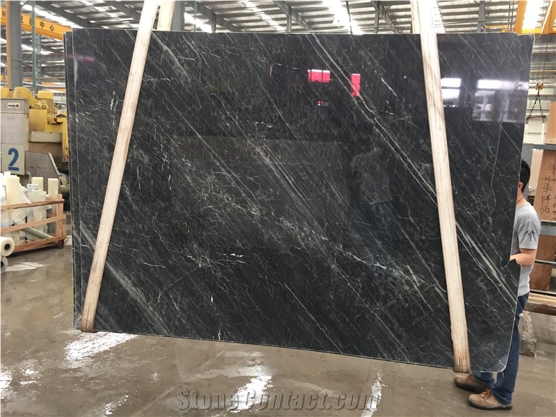 China Royal Grey Marble Slab